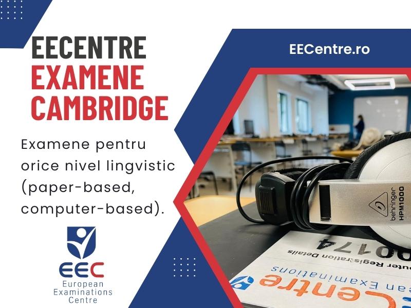 EECentre - centru examene de limba engleza Cambridge